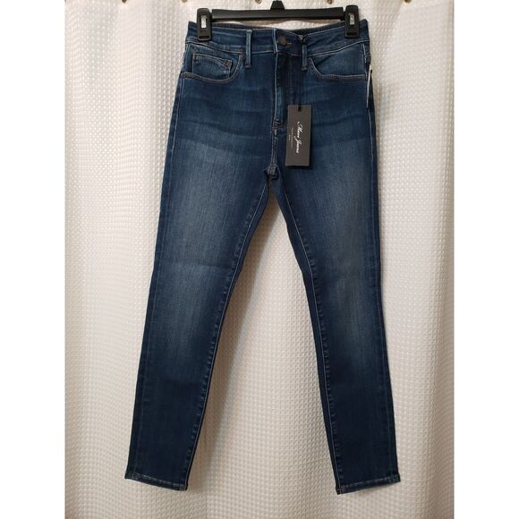 Mavi Womens Jeans Size 27 Dark Wash Tess High Rise Skinny NWT Summer Party Chic - Picture 1 of 6